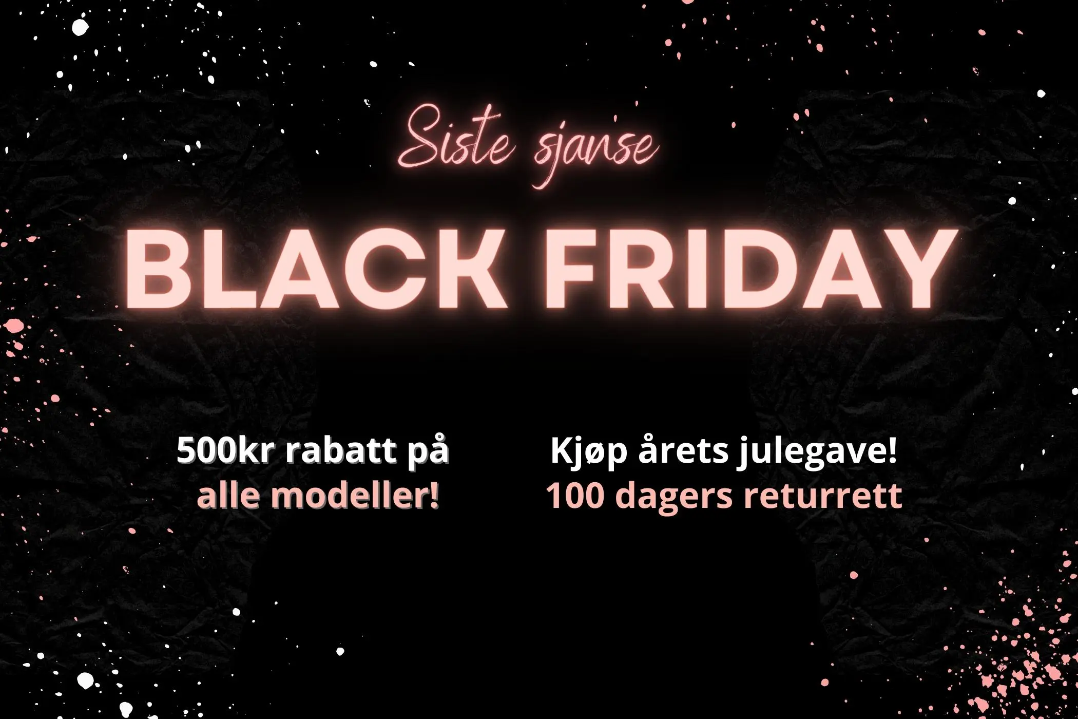 Iviskin Sverige Black Friday Siste sjanse